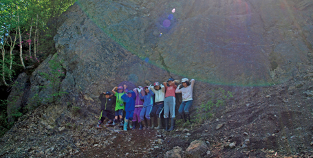 ジオパーク「黒曜石産地見学ツアー」